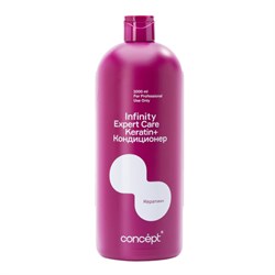 Concept Универсальный кондиционер для волос / Infinity Expert Care Keratin+, 1000 мл 25167-72783 - фото 14776319