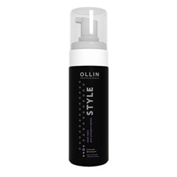 Ollin Аква мусс для укладки волос сильной фиксации / STYLE Aqua Mousse Strong, 150 мл 24489-66371 - фото 14776817