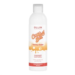 Ollin Крем-шампунь медовый коктейль эластичность волос / Cocktail Bar, 400 мл 8410-5734 - фото 14776925