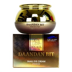 Jigott Питательный крем для век с муцином улитки / Daandan Bit Snail Eye Cream, 50 мл 15605-16353 - фото 14777326