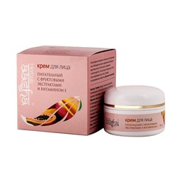 Aasha Herbals Крем для лица питательный с фруктовыми экстрактами и витамином Е, 50 мл 17668-18927 - фото 14777886