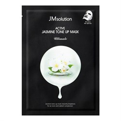 JMsolution Тканевая маска для выравнивания тона кожи с экстрактом жасмина / Active, 30 мл 19771-21495 - фото 14780072