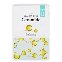 Etude Тканевая маска для лица с керамидами / 0.2 Therapy Air Mask Ceramide, 20 мл 20008-23550 - фото 14780118