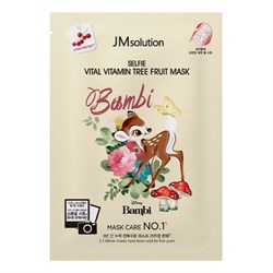 JMSolution Маска тканевая с экстрактом облепихи / Disney Collection SELFIE VITAL Vitamin Tree Fruit Mask, 30 мл 22390-63695 - фото 14780163