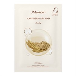 Jmsolution Тканевая маска для лица очищающая с ячменём / Plansynergy Airy Mask Barley, 30 мл 23681-65400 - фото 14780195