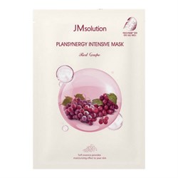 Jmsolution Тканевая маска для лица укрепляющая с красным виноградом / Plansynergy Intensive Mask Red Grape, 30 мл 23682-65412 - фото 14780204