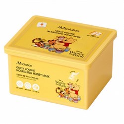 JMsolution Набор питательных тканевых масок для лица с медом / Disney Quick Routine Nourishing Honey Mask, 350 мл 23688-65657 - фото 14780221