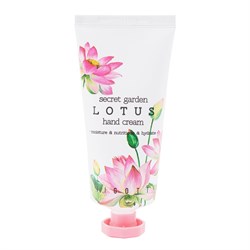 Jigott Крем для рук с экстрактом лотоса / Secret Garden Lotus Hand Cream, 100 мл 18408-19942 - фото 14780519