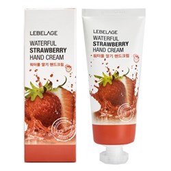 Lebelage Крем для рук с экстрактом клубники / Waterful Strawberry Hand Cream, 100 мл 21273-30166 - фото 14780556