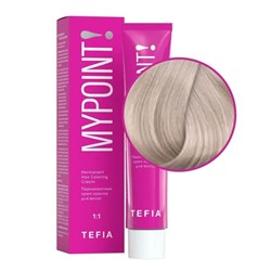 TEFIA Mypoint 10.17 Перманентная крем-краска для волос / Экстра светлый блондин пепельно-фиолетовый, 60 мл 19859-21980 - фото 14781960