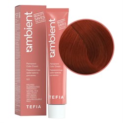 TEFIA Ambient 8.47 Перманентная крем-краска для волос / Светлый блондин медно-фиолетовый, 60 мл 22198-41540 - фото 14782105