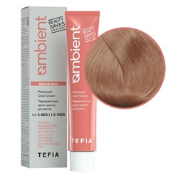 TEFIA Ambient 10.360 Перманентная крем-краска для волос / Экстра светлый блондин золотисто-махагоновый для седых волос, 60 мл 22256-41685 - фото 14782283