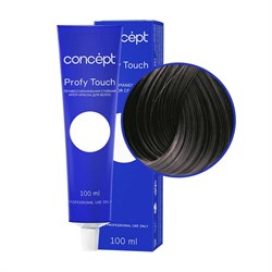 Concept Profy Touch 3.0 Профессиональный крем-краситель для волос, тёмный шатен, 100 мл 19034-21157 - фото 14782500