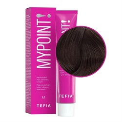 TEFIA Mypoint 5.0 Перманентная крем-краска для волос / Светлый брюнет натуральный, 60 мл 19837-21958 - фото 14782671