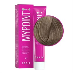 TEFIA Mypoint 8.1 Перманентная крем-краска для волос / Светлый блондин пепельный, 60 мл 19851-21972 - фото 14782678