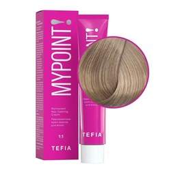 TEFIA Mypoint 9.1 Перманентная крем-краска для волос / Очень светлый блондин пепельный, 60 мл 19854-21975 - фото 14782681