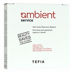 TEFIA Ambient Система для удаления краски с волос / Service Hair Color Remover System, 120 мл x 3 + 60 г 22301-41619 - фото 14782971