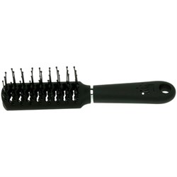 Dewal Beauty Щетка для волос продувная мини / Шарм DBH2342, черный 3714-15848 - фото 14783295