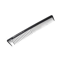 Harizma Расчёска комбинированная для стрижки и укладки / Carbon 10661, 20,5 см, черный 11633-16694 - фото 14783309