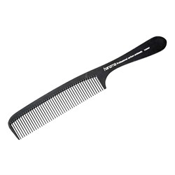Harizma Расчёска с ручкой для стрижки и укладки / Carbon 10667, 18,5 см, черный 23419-66213 - фото 14783456
