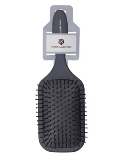 Kristaller Расческа для волос массажная C67-X, нейлоновые штифты, черный 25327-73590 - фото 14783542