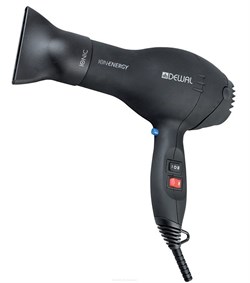 Dewal Профессиональный фен для волос / ION Energy 03-8800 Black, черный, 2000 Вт 2633-2142 - фото 14783732