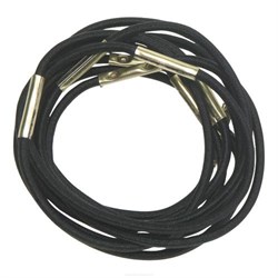 Dewal Резинки для волос RE-024 Midi, черный, 10 шт. 3473-2649 - фото 14785084