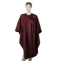 Dewal Пеньюар для стрижки «Глянец» AA04Red, 128 х 146 см, красный 3942-2933 - фото 14785102