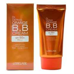 Lebelage BB-крем увлажняющий с экстрактом апельсина / Dr. Derma Orange B.B Cream Spf 50+ Pa+++, 30 мл 22671-63915 - фото 14785523