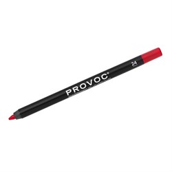 Provoc Гелевый карандаш-подводка для губ водостойкий / Semi Permanent Gel Eye Liner Filler №24 Heat of the Momen, красный 1760-1592 - фото 14785761