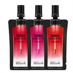 Beausta Набор стойких тинтов для губ / Shine Gloss Lip Tint, 3 шт. 23898-65610 - фото 14786044