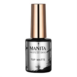 Manita Professional Матовый топ для гель-лака без липкого слоя / Matte, 10 мл 21842-43597 - фото 14786866