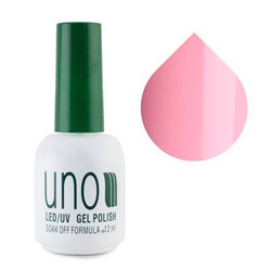 Uno Гель-лак для ногтей / Pink Sweetness 098, лососево-розовый, 12 мл 13371-12088 - фото 14787056