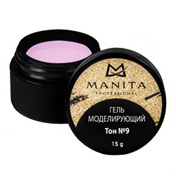 Manita Professional Однофазный моделирующий гель для наращивания №9, 15 г 22830-64069 - фото 14788049