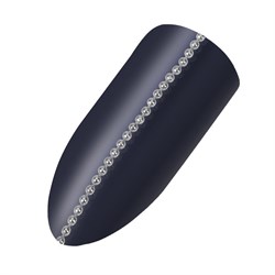 Nail Art Цепочка мелкий шарик, 95 см, серебристый 15044-15754 - фото 14788291