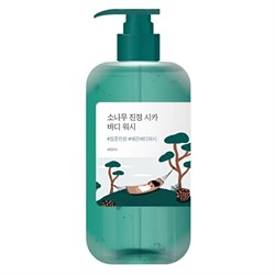 ROUND LAB Успокаивающий гель для душа с экстрактами сосны и центеллы / Pine Calming Cica Body Wash, 400 мл 25806-73148 - фото 14804302