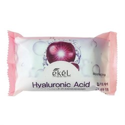 Ekel Косметическое пилинг-мыло для лица и тела с гиалуроновой кислотой / Hyaluronic Acid Peeling Soap, 150 г 20282-25459 - фото 14804346