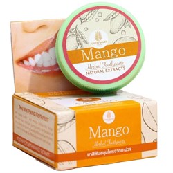 Coco Blues Травяная зубная паста с экстрактом манго / Mango Herbal Toothpaste, 30 г 21474-30314 - фото 14804557