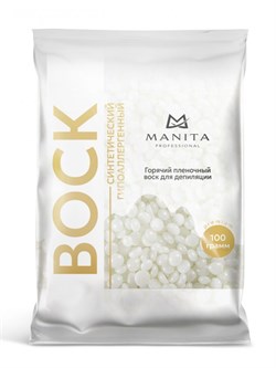 Manita Professional Воск для депиляции в гранулах синтетический, жемчуг, 100 г 24640-72287 - фото 14804951
