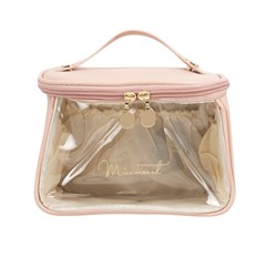 Kristaller Косметичка женская Elegant suitcase, пыльная роза 25059-72559 - фото 14805473