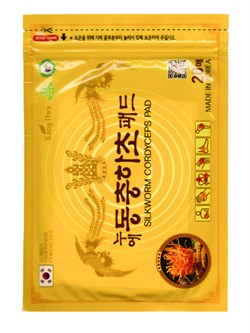 Kang Hwa Обезболивающий пластырь с корцидепсом для суставов / Silkworm Cordyceps Pad, 20 шт. 27935-76598 - фото 14805993