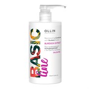 Ollin Кондиционер с экстрактом репейника восстанавливающий / Basic Line, 750 мл 8444-5767