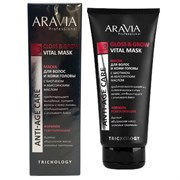 Aravia Маска для волос и кожи головы с биотином и абиссинским маслом / Gloss & Grow Vital Mask, 200 мл 23215-64483
