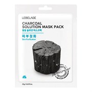 Lebelage Тканевая маска с экстрактом древесного угля / Charcoal Solution Mask Pack, 25 г 11560-9473