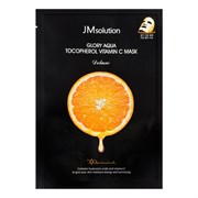 JMsolution Тканевая маска для выравнивания тона / Glory Aqua Tocopherol Vitamin C Mask, 30 мл 19776-21500