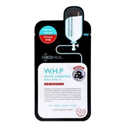 Mediheal Маска для лица тканевая осветляющая с древесным углем / W.H.P White Hydrating Black Mask, 35 г 13158-29901