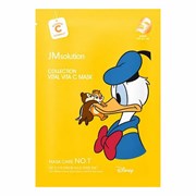 JMsolution Маска тканевая для сияния кожи с витамином С / Disney Collection Vital Vita C Mask, 30 мл 22381-63649