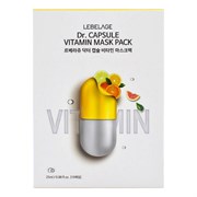 Lebelage Тканевая маска с витаминами / Dr. Capsule Vitamin Mask Pack, 25 мл 22669-63938