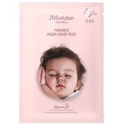 Jmsolution Маска тканевая для лица гипоаллергенная увлажняющая / Mama Pureness Aqua Mask Plus, 30 мл 23685-65411