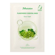 Jmsolution Тканевая маска для лица ревитализирующая с зелёным виноградом / Plansynergy Essential Mask Green Grape, 30 мл 23680-65417